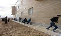 مسابقه طناب کشی دانشجویان آقا دانشکده بهداشت به روایت تصویر